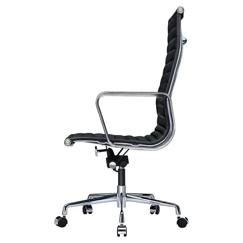Genuine Leather Swivel Office Chair J908