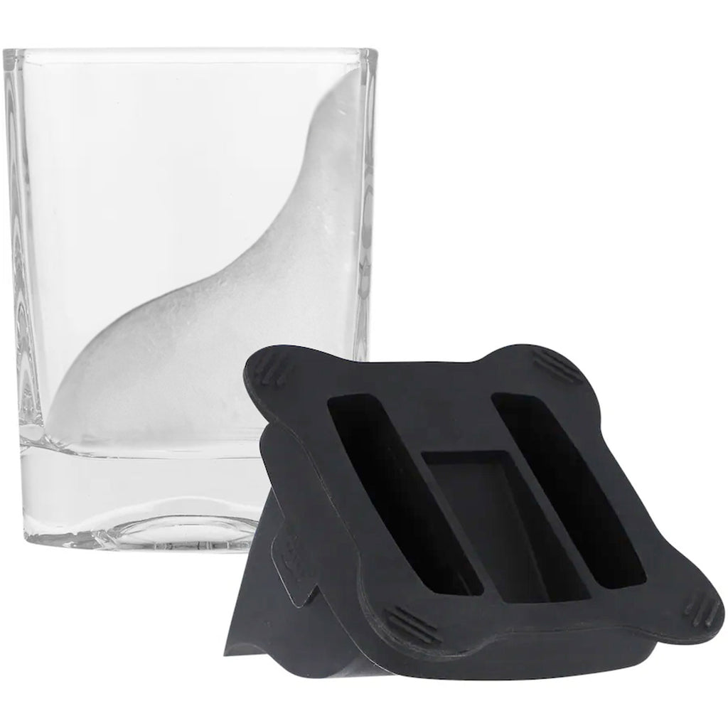 10oz. Ice Wedge Glass F6482