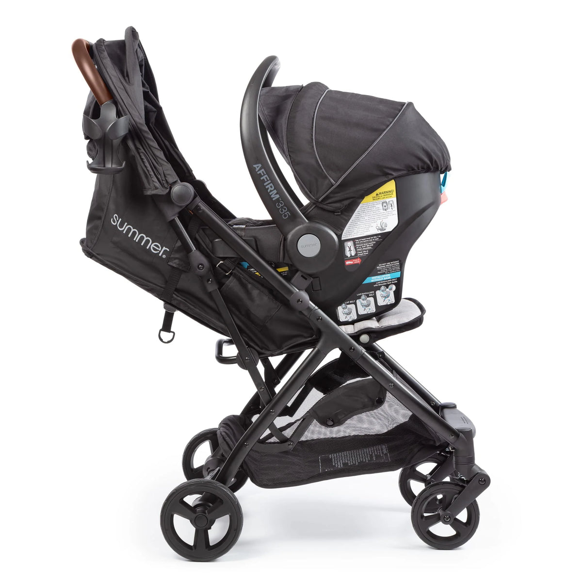 Compact Fold Baby Stroller, Black S499670