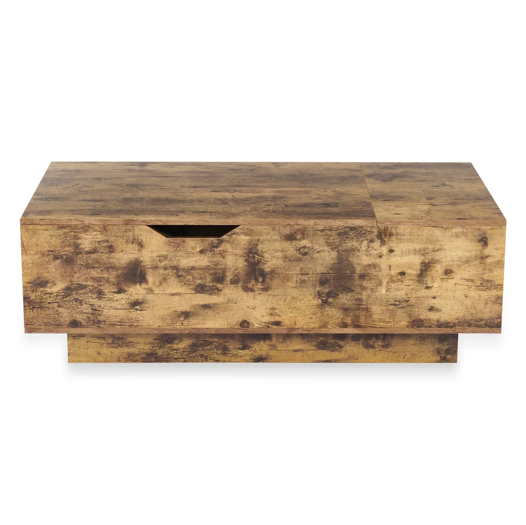 Lift Top Wooden Coffee Table with Storage Compartment M92826