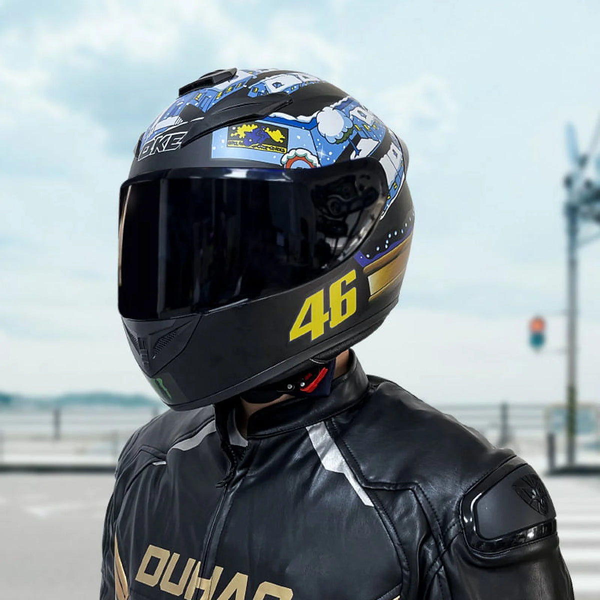 Full Face Motorcycle Helmet F147