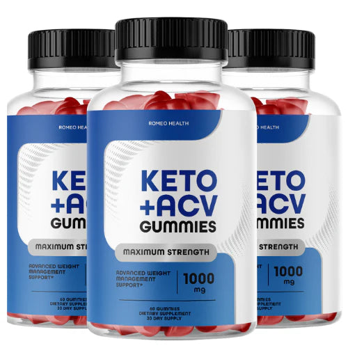 3 Pack Keto ACV Gummies Dietary Supplement D613