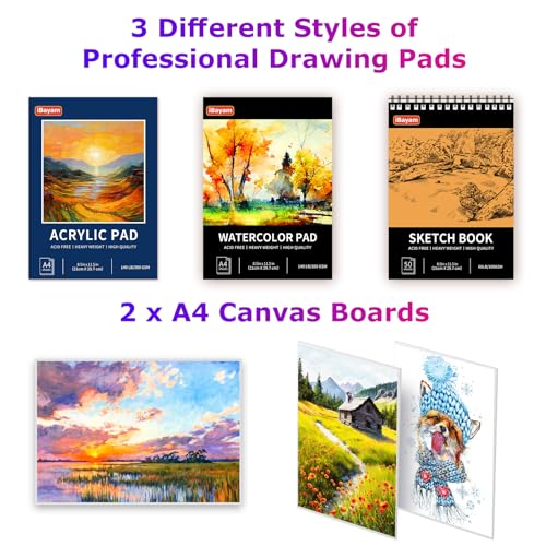 195 Pack Art Set Drawing Kit I519