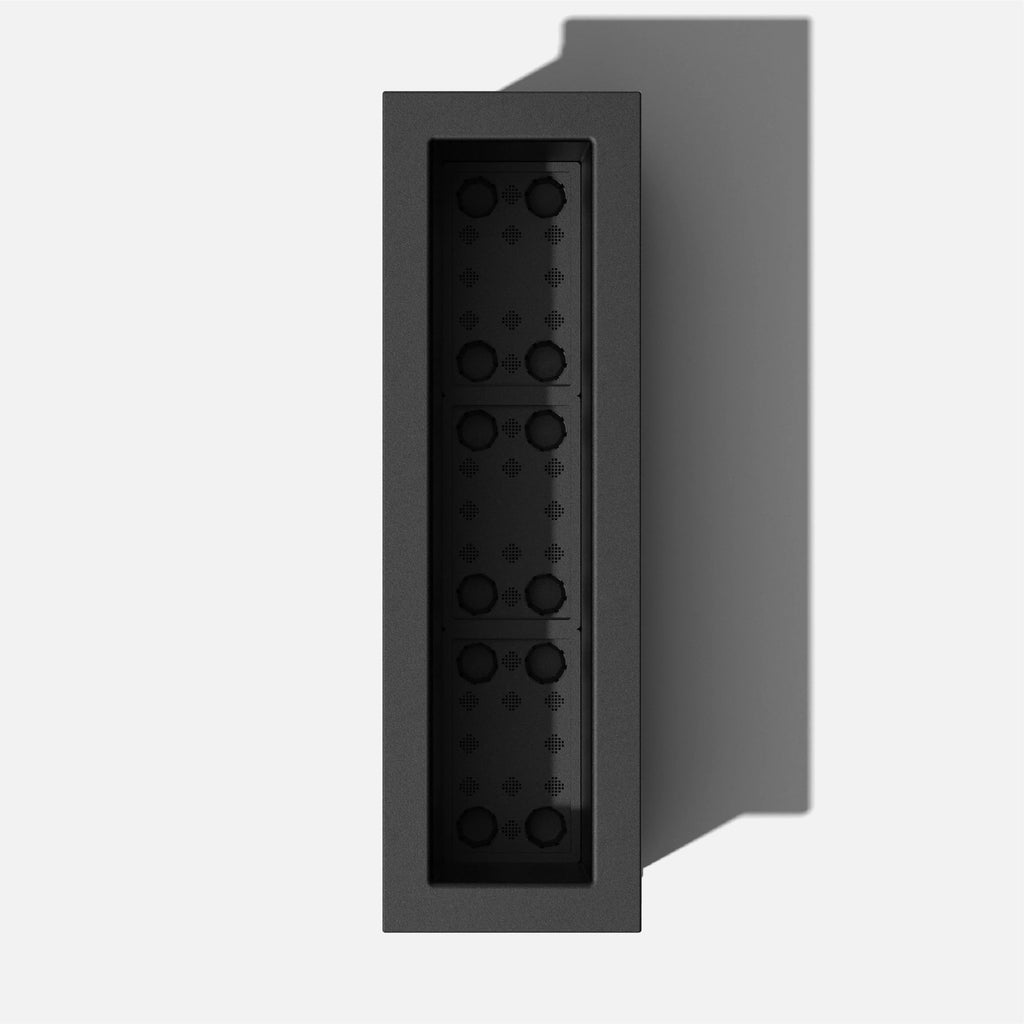 36" Black Planter U136