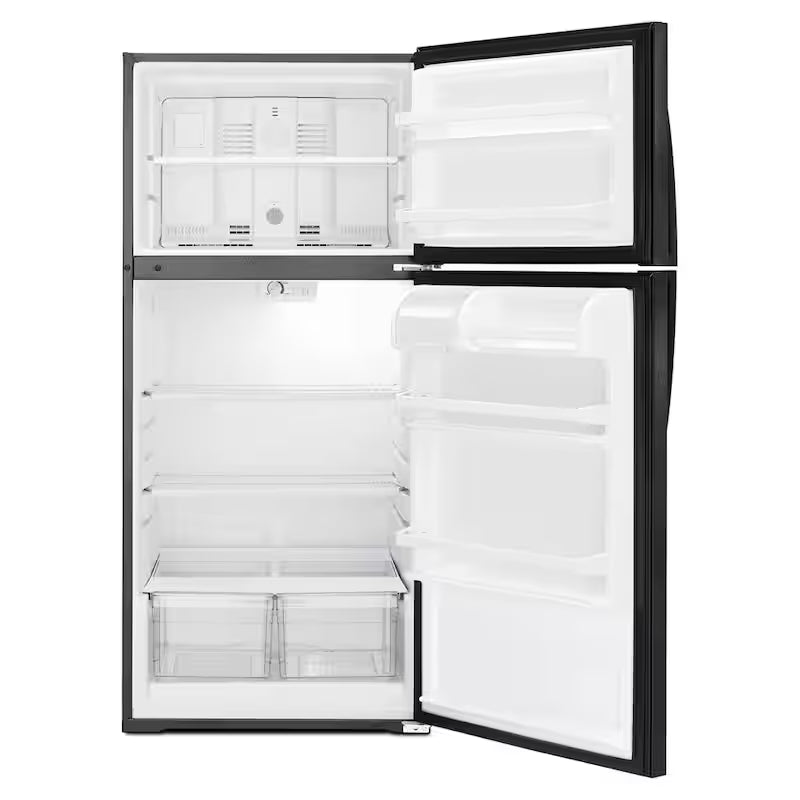 Top Freezer Refrigerator in Black Q76468