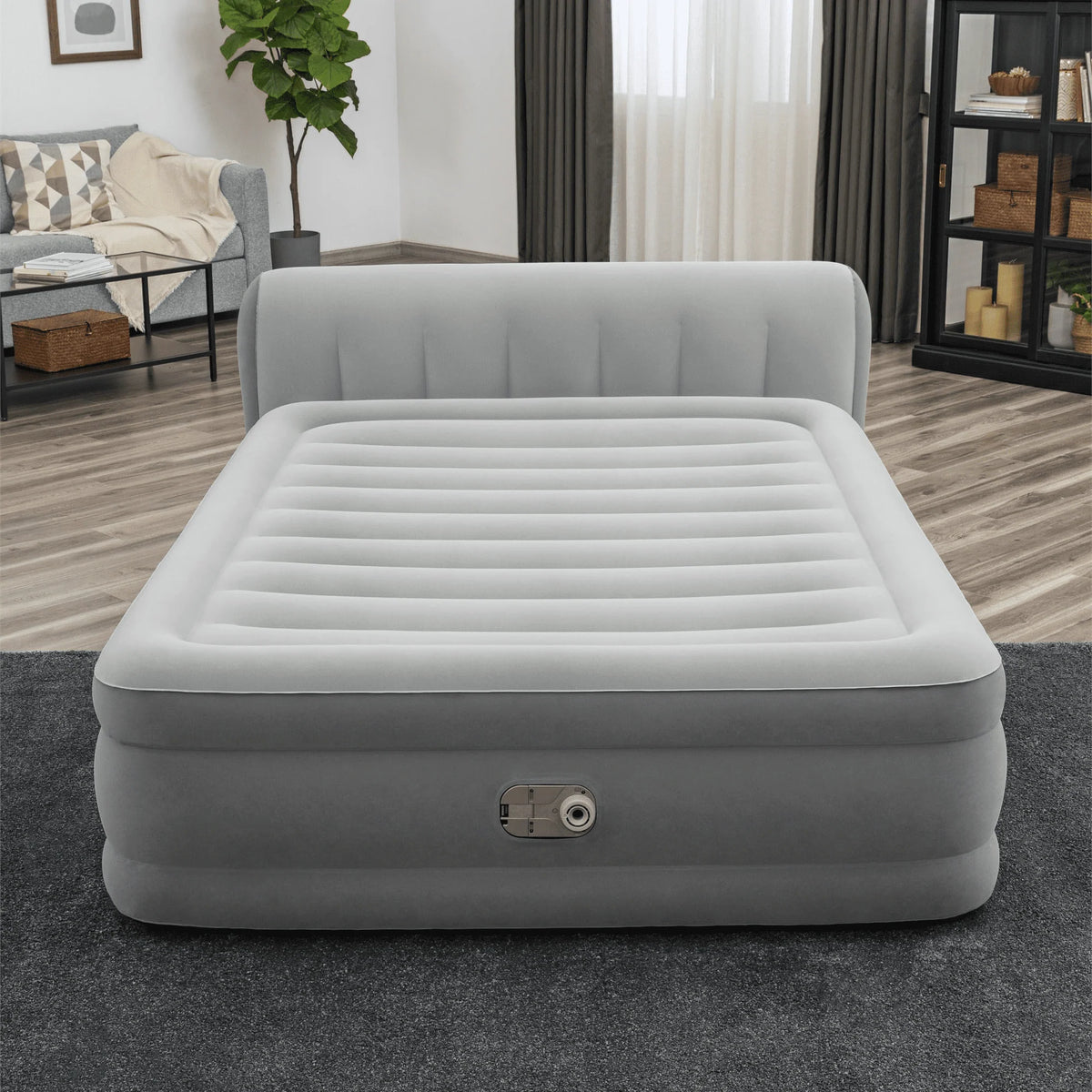 Queen Air Mattress with Built-in Pump P5673