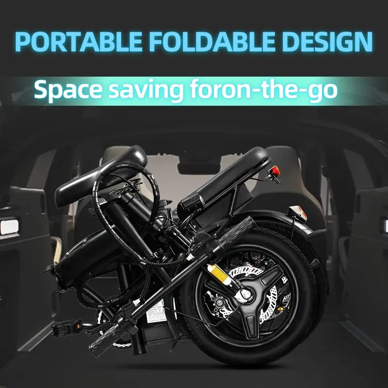 Folding Electric Bike with 48V 12AH Removable Battery K7755