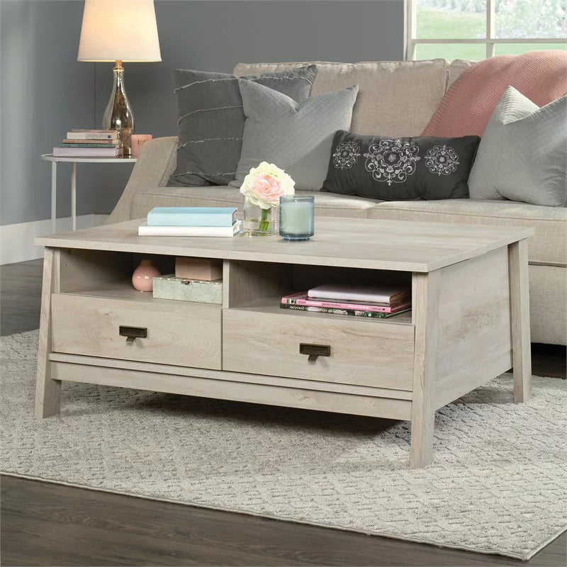 Wood Rectangular Lift-Top Storage Coffee Table Q359180