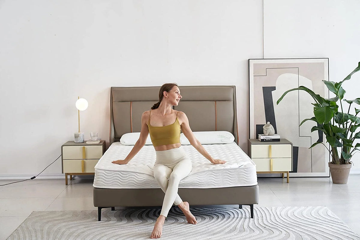 6 Inch Full Size Foam Spring Hybrid Mattress L1318
