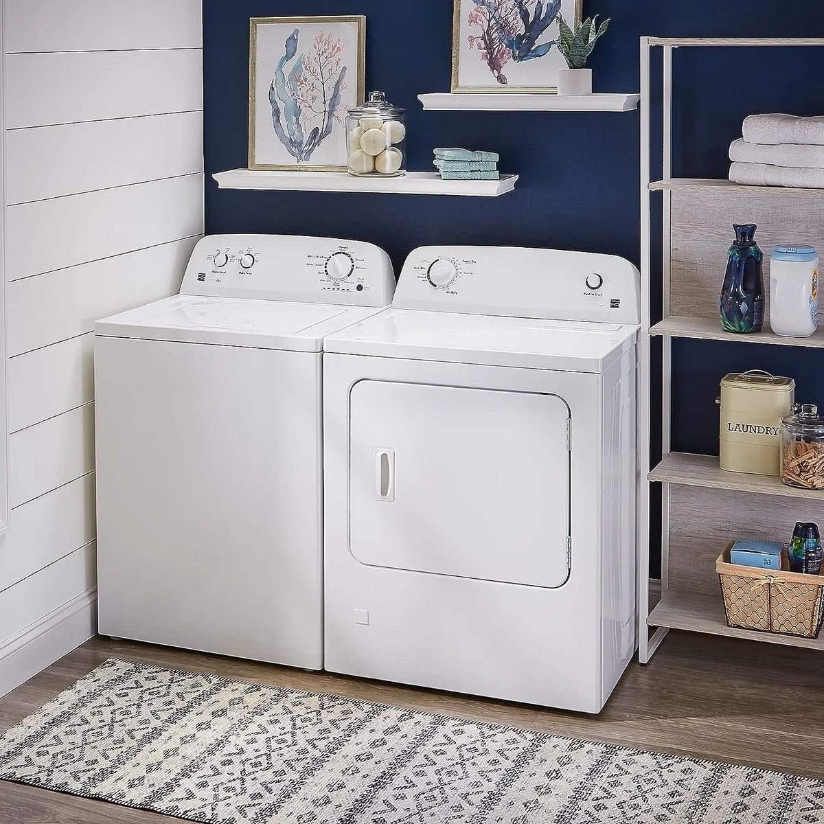 White 6.5 Cu. ft. Electric Dryer B4461