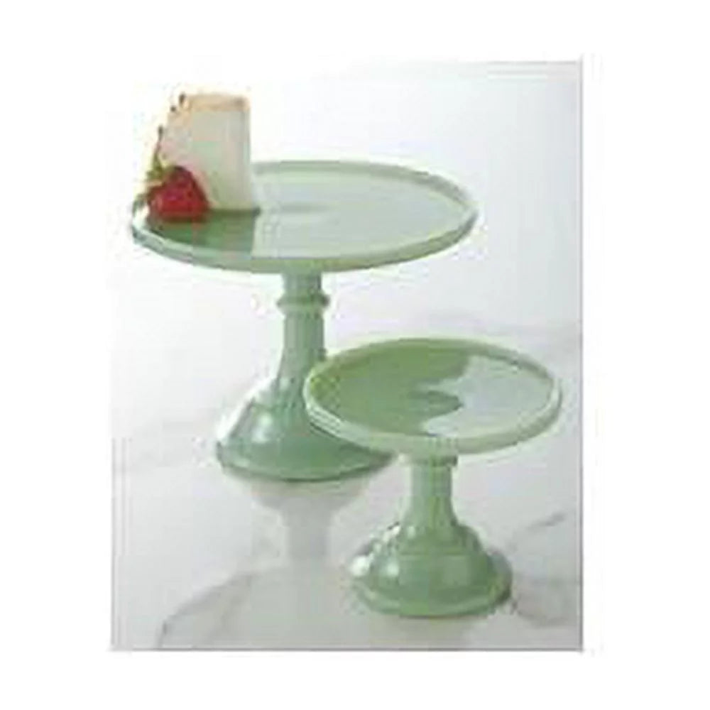 6" Cake Plate Jade V24217