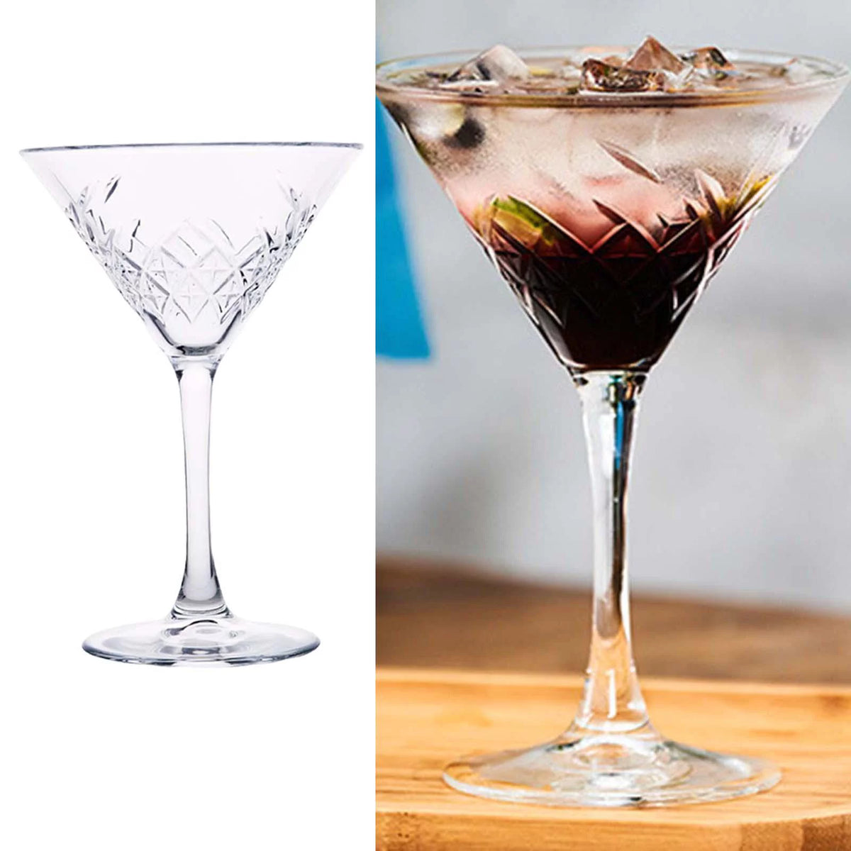Engraved Cocktail Glasses 230ml B180