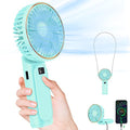 Portable Handheld Fan, 4000mAh, 180° Adjustable, 6 Speed, Foldable K42816