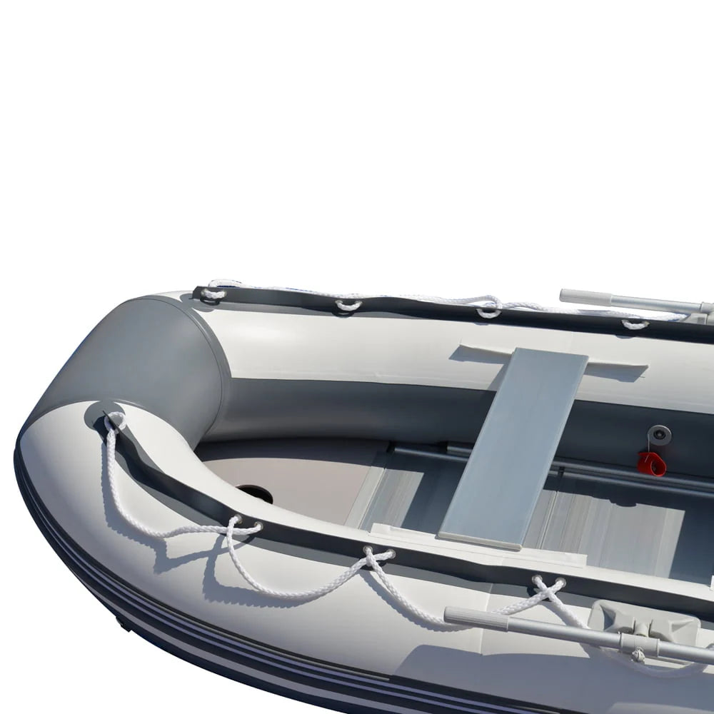 9.8 Ft. Inflatable Boat Dinghy Tender Raft with Aluminum Floor Z145856