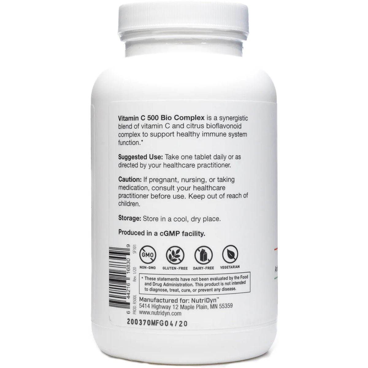 Vitamin C 500 Bio Complex Y88722