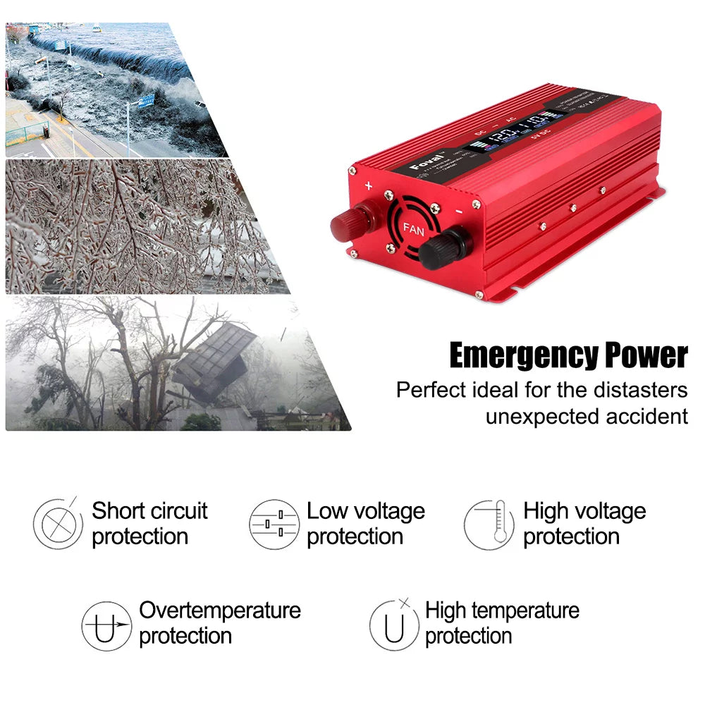 800 Watts Modified Sine Wave Power Inverter V7931