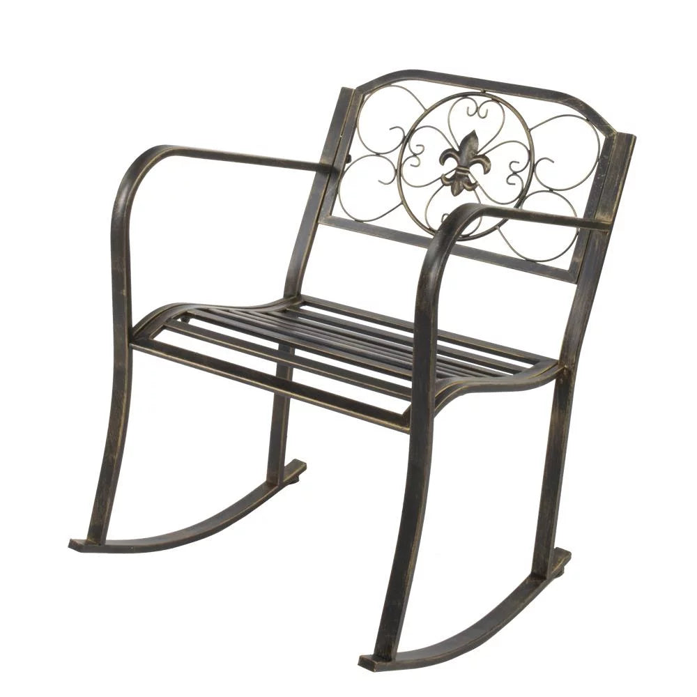 Metal Manual Rocking Chair Q1403
