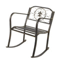 Metal Manual Rocking Chair Q1403