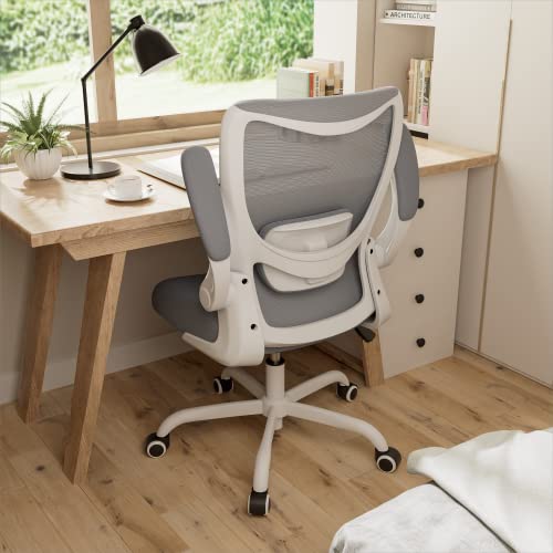 Black Ergonomic Mesh Office Chair with Lumbar Support A569