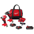 18V Lithium-Ion Brushless Cordless Compact Drill/Impact Combo Kit 2-Tool E989820