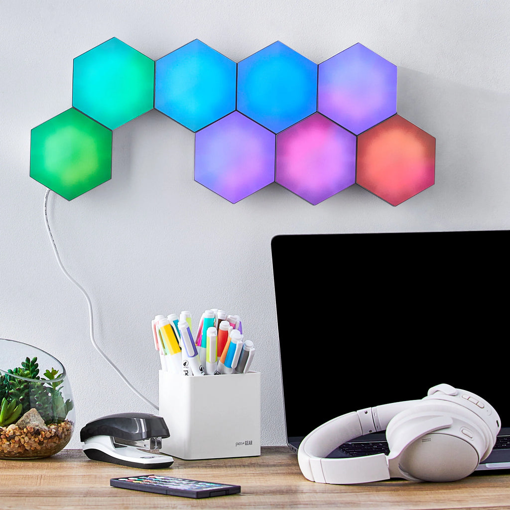RGBIC Hexagon Lights 8-Pack X130