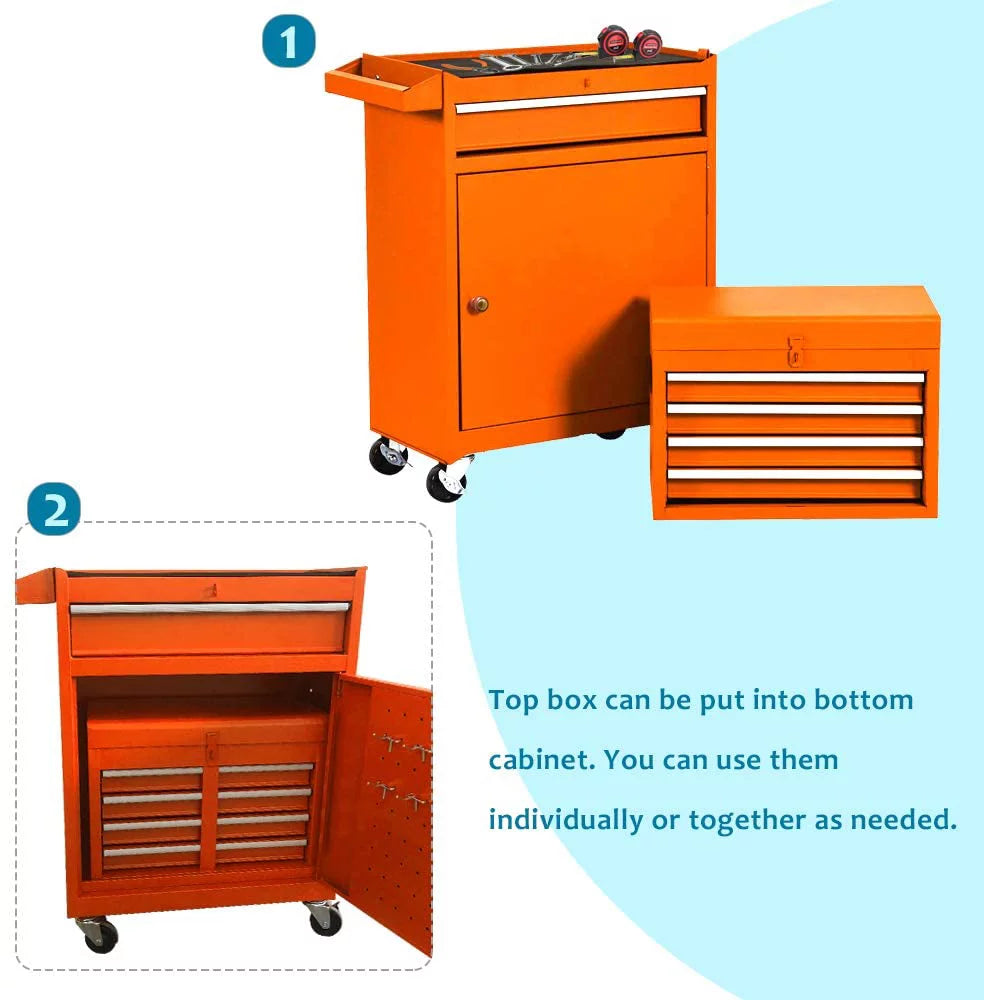 Black 5 Drawer Rolling Tool Chest X332085