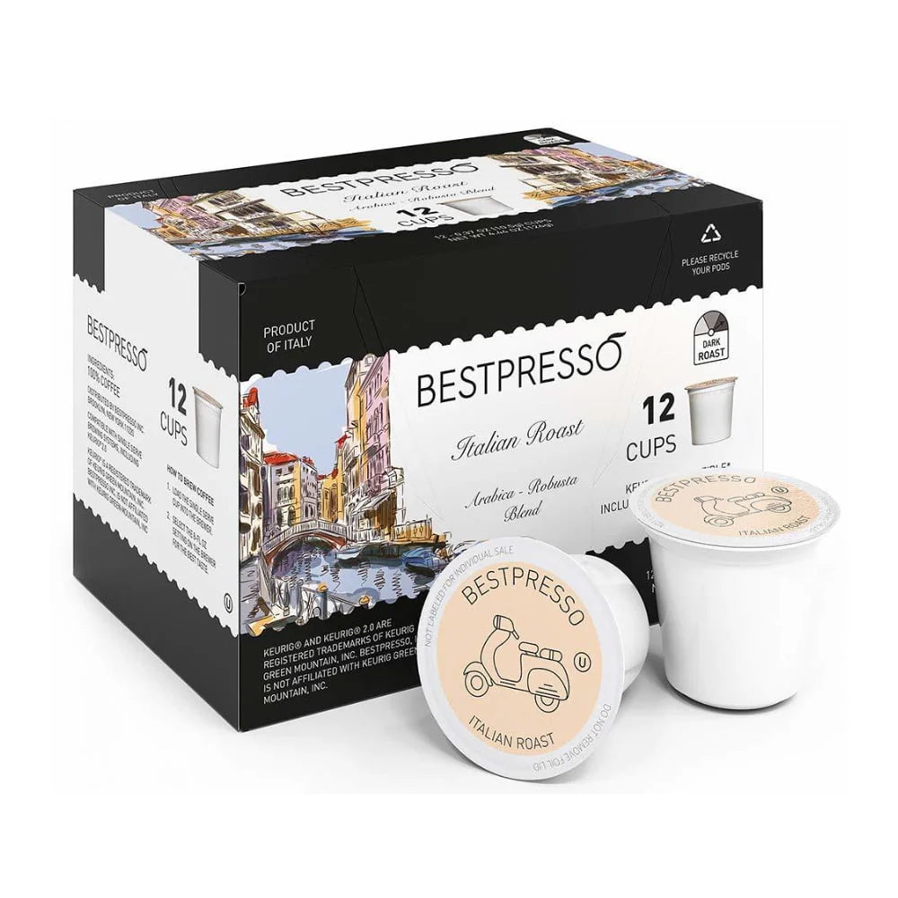 Single-Serve Coffee Maker with Descaling Powder and 12-Count Coffee Pack N890