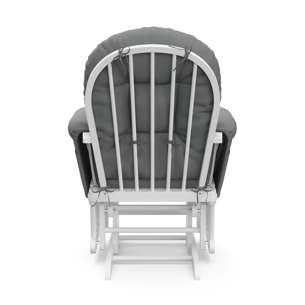 White Glider and Ottoman V10019