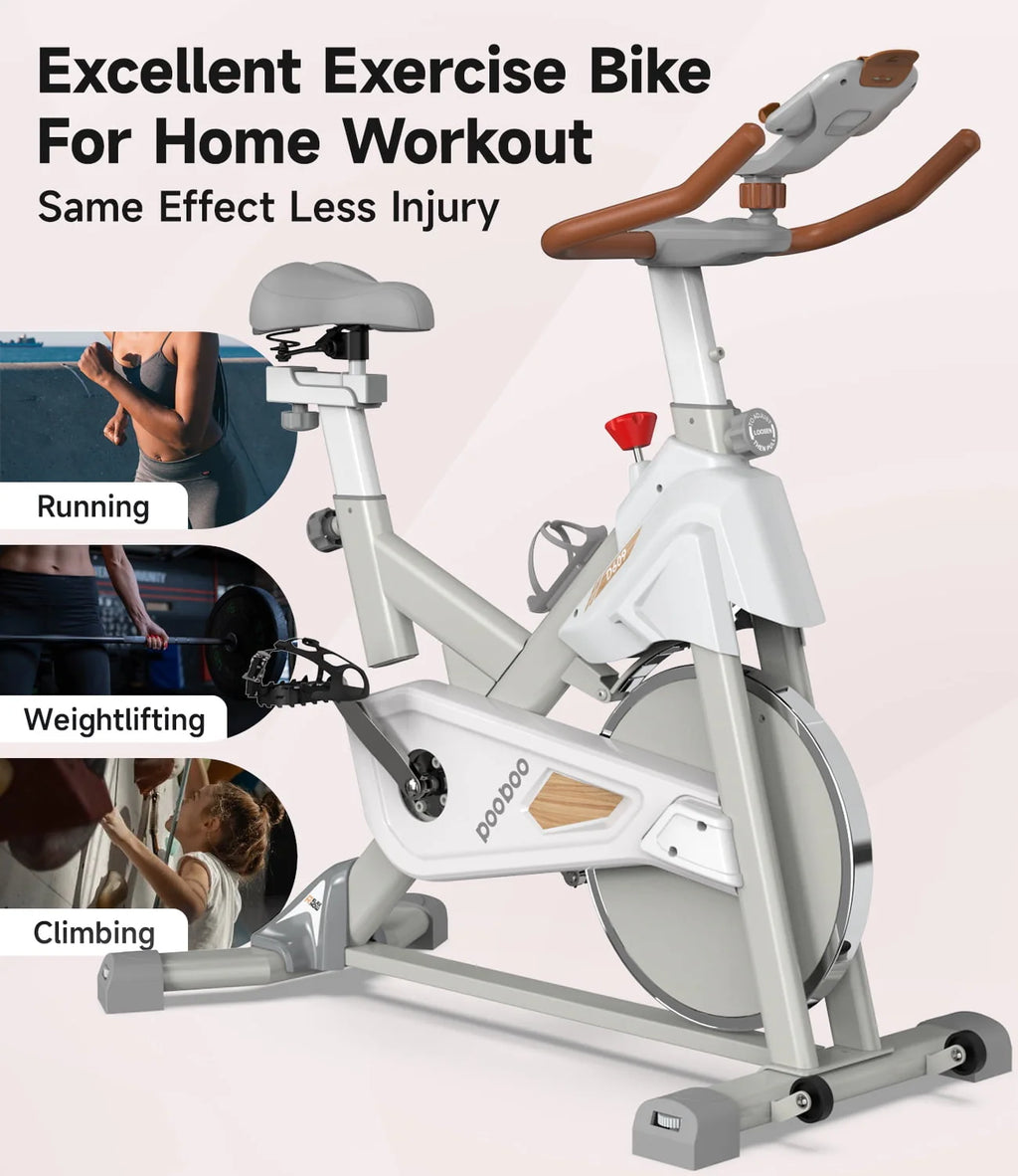 Magnetic Stationary Indoor Cycling Exercise Bike 350 Lb J68952