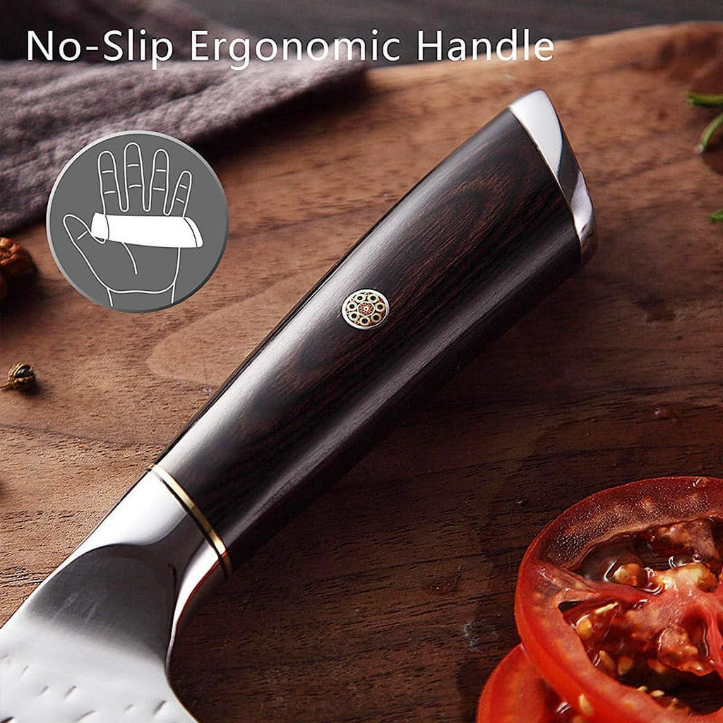 7 Inch High Carbon Stainless Steel Cleaver Knife W3427