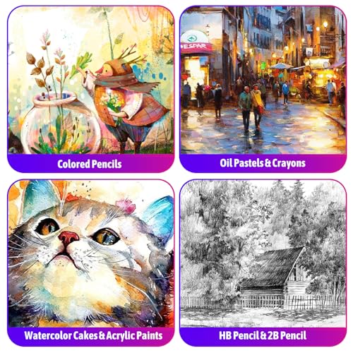 195 Pack Art Set Drawing Kit I519