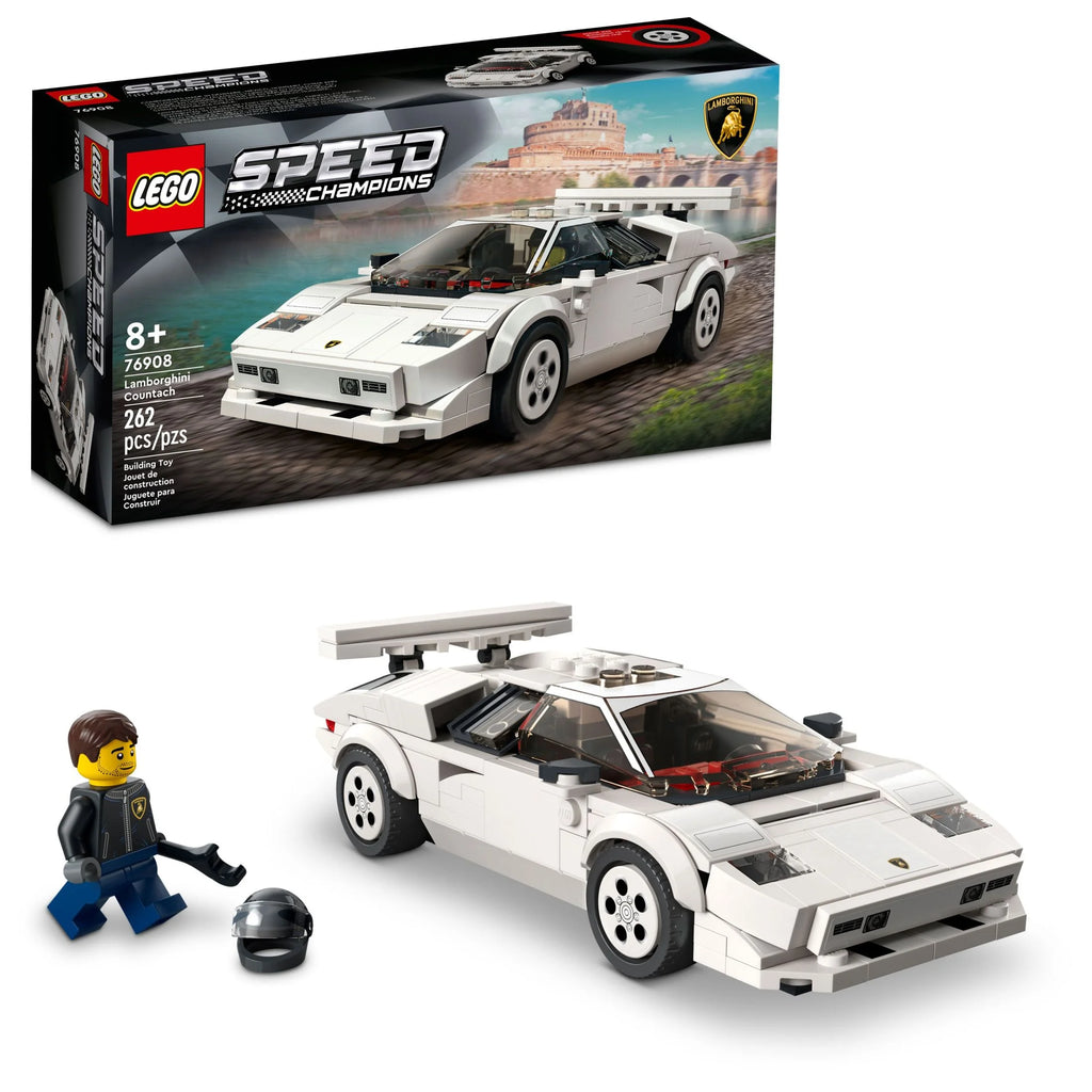 Race Car Toy Model Building Set with Racing Driver Minifigure U3799