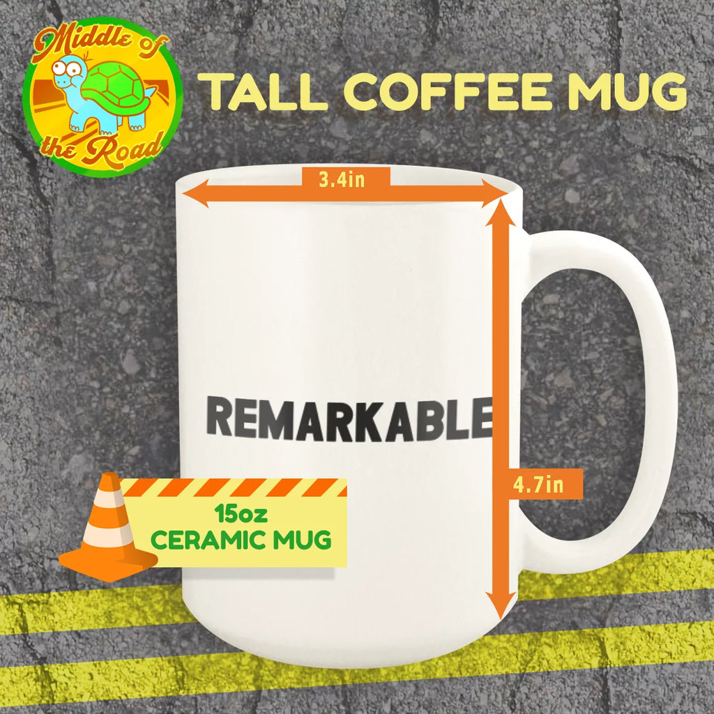 Ceramic 15oz White Mug V52579