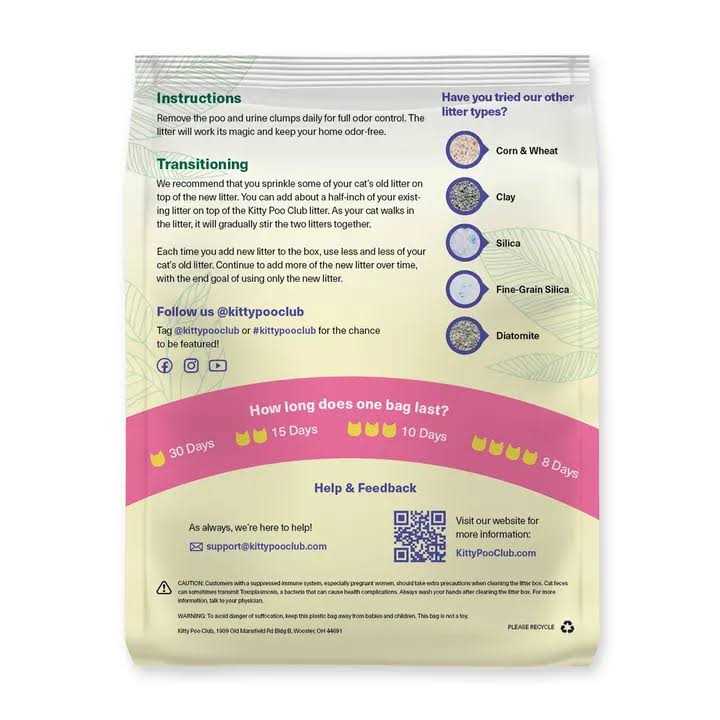 Organic Soy Cat Litter Bag R455505