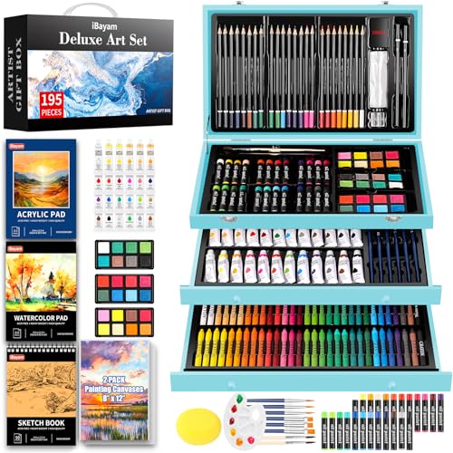 195 Pack Art Set Drawing Kit I519