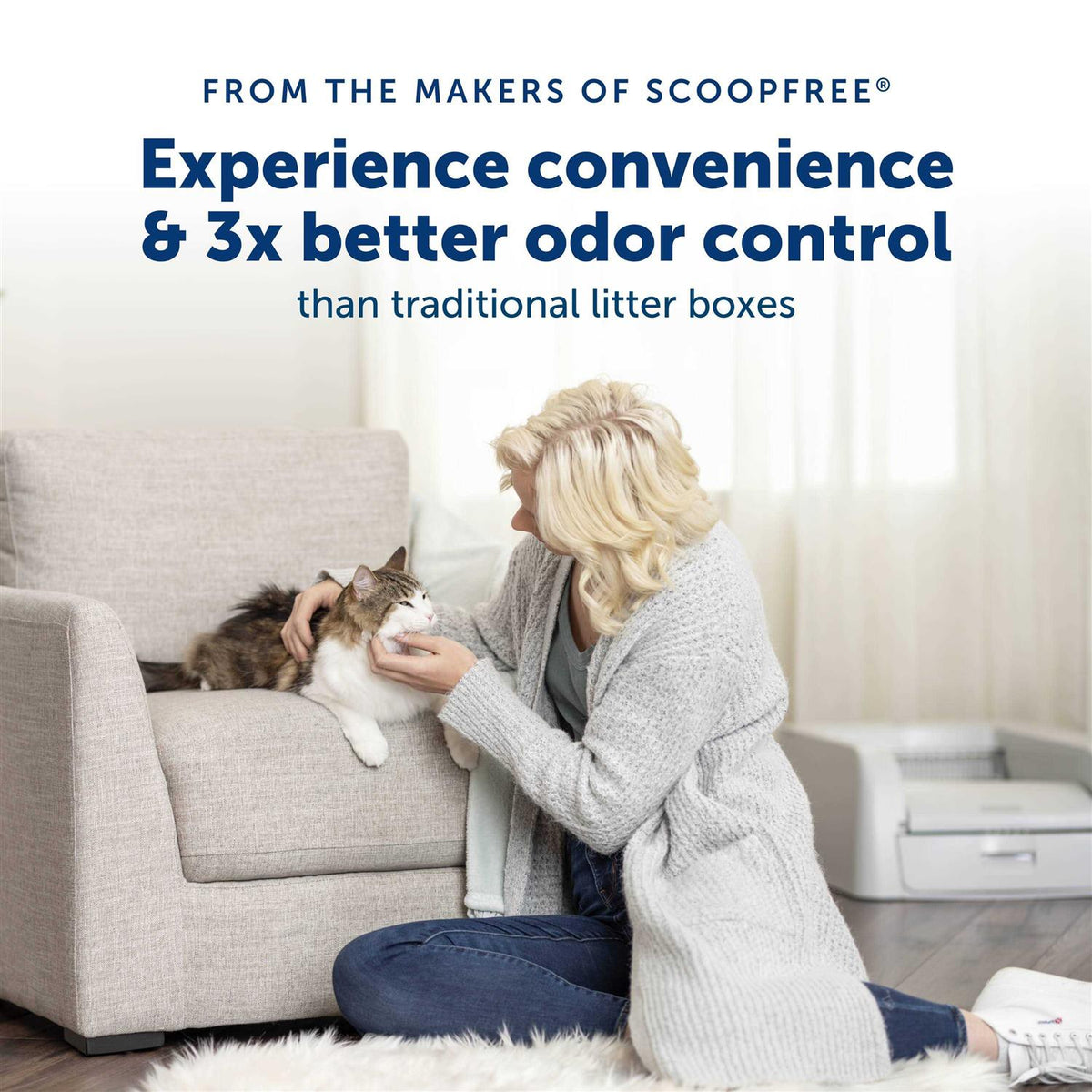 Self-Cleaning Litter Box D700