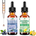 2 Pack Cortisol Wellness Liquid Drops + NAD Nicotinamide Riboside 900 mg Z106563