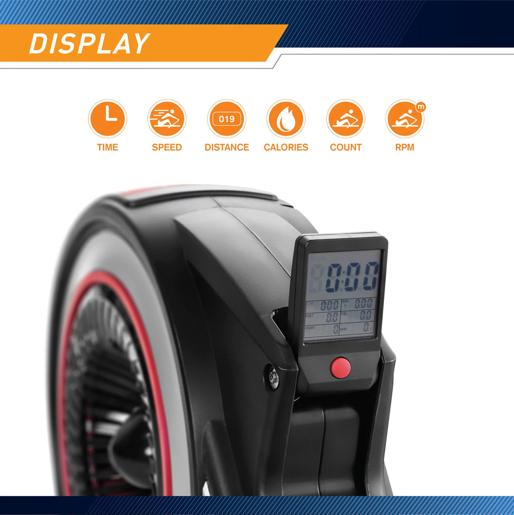Foldable Rowing Machine with 8 Resistance Setting A4876