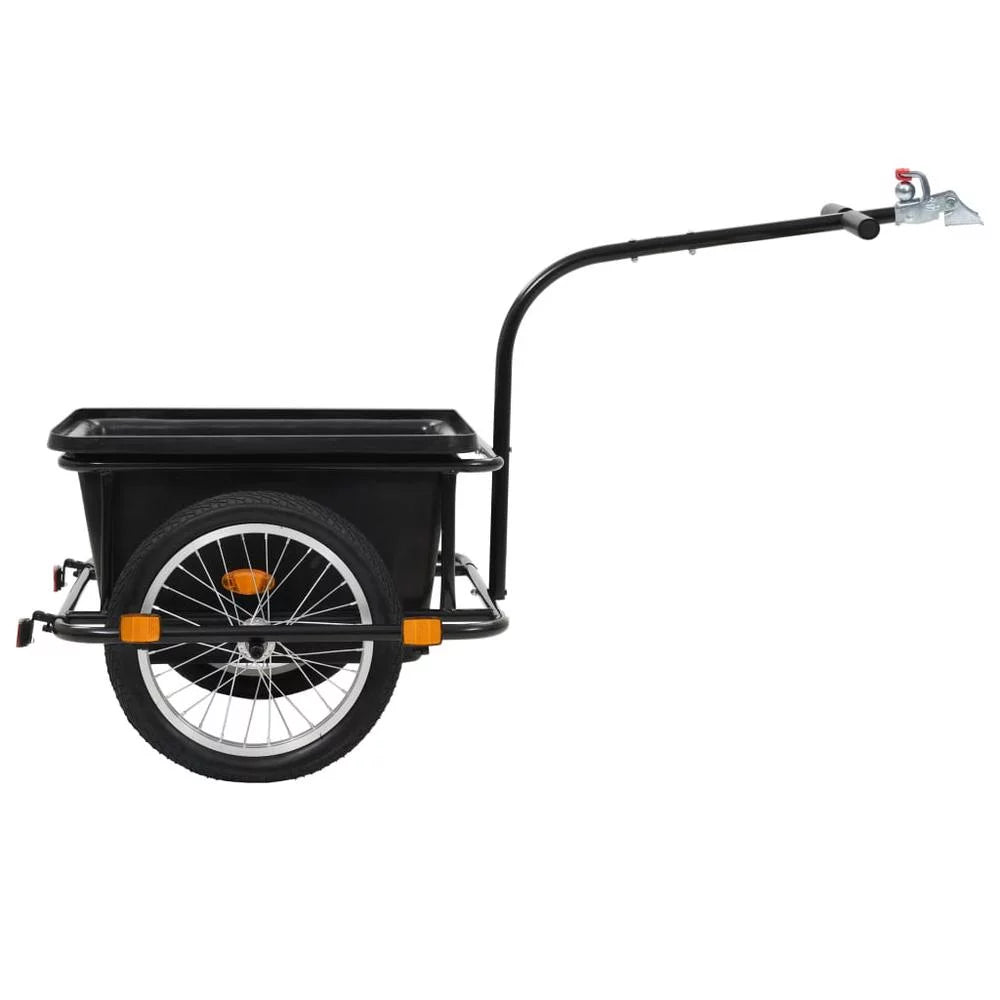 Bike Cargo Trailer Black 50 L A898