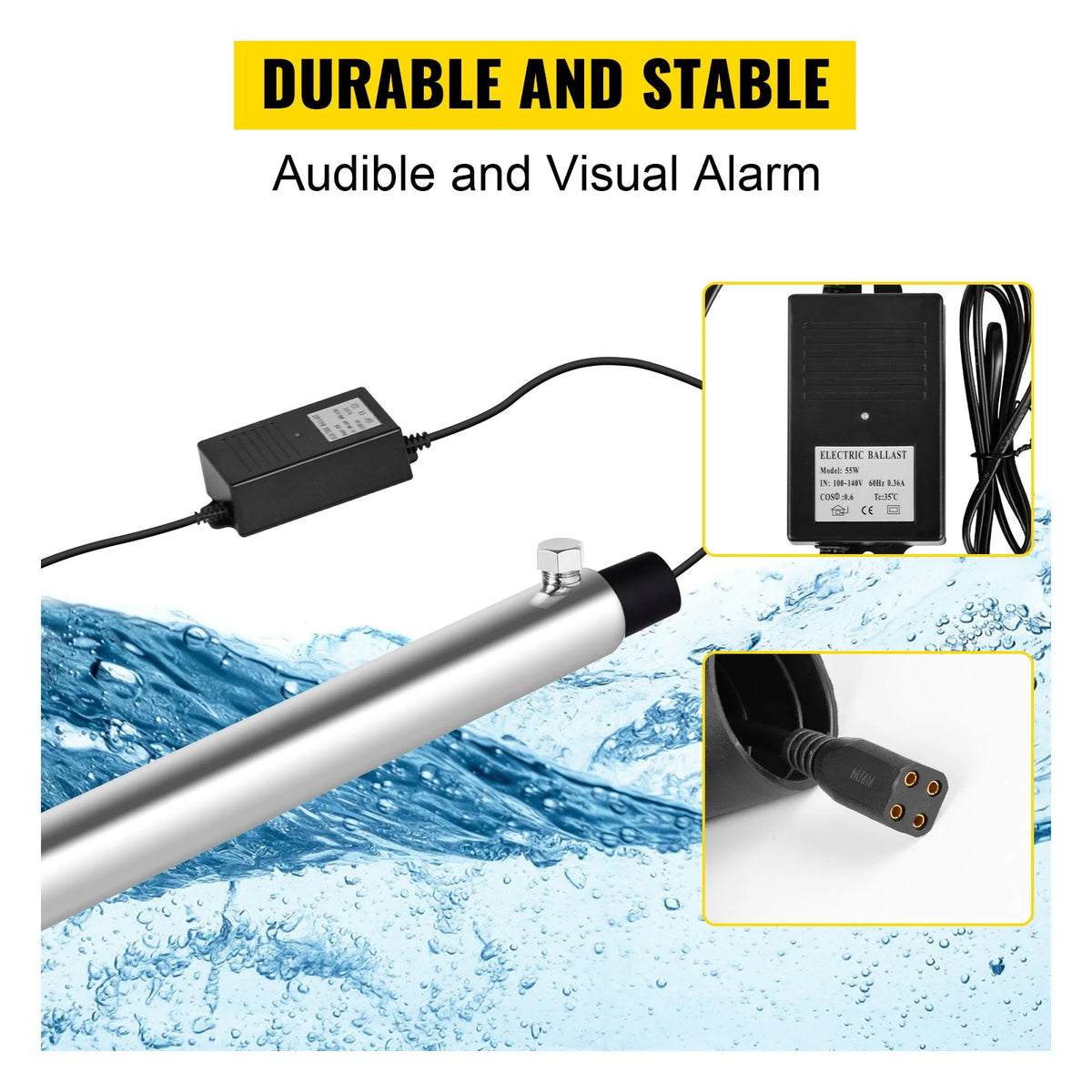 12GPM 110V 55W UV Water Purifier Q438
