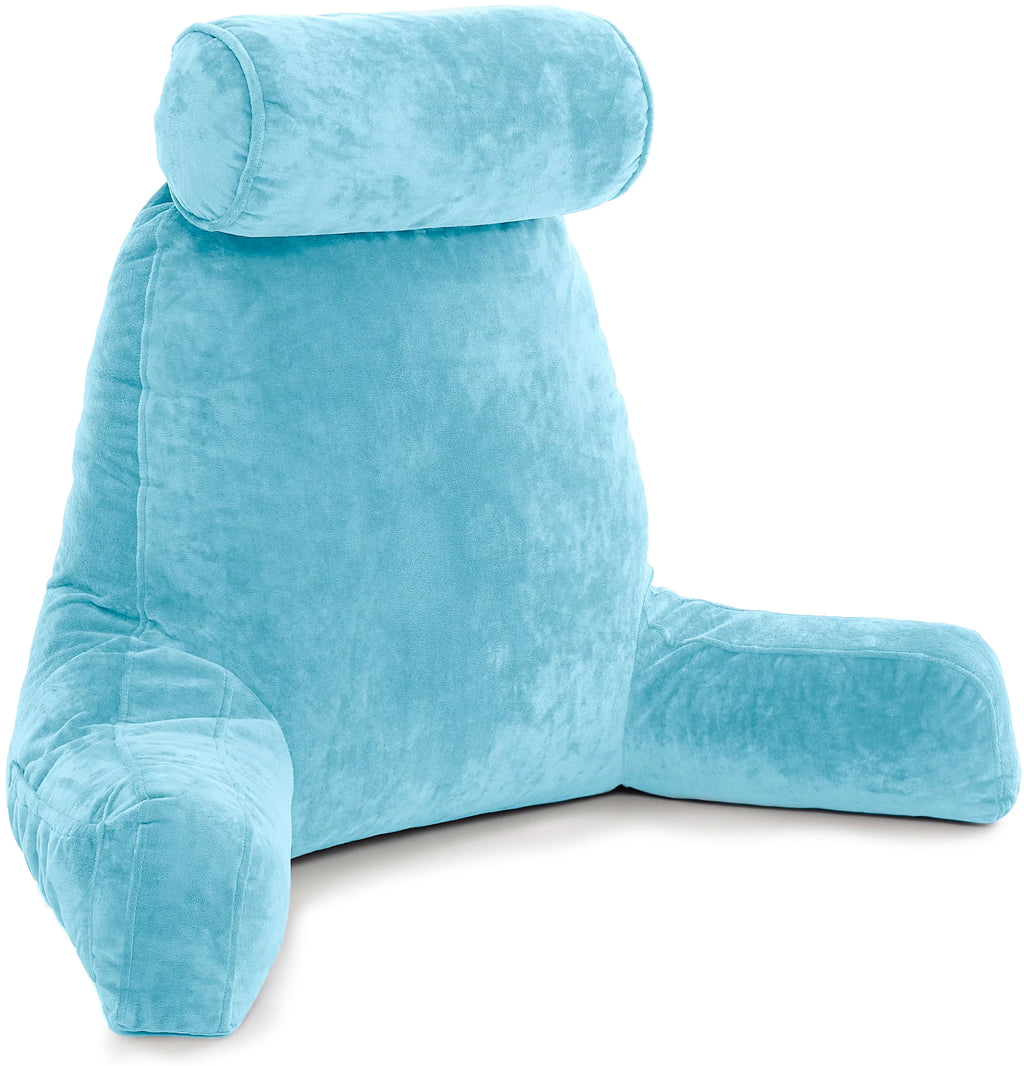 Carolina Blue Bed Rest Pillow with Arms L904112