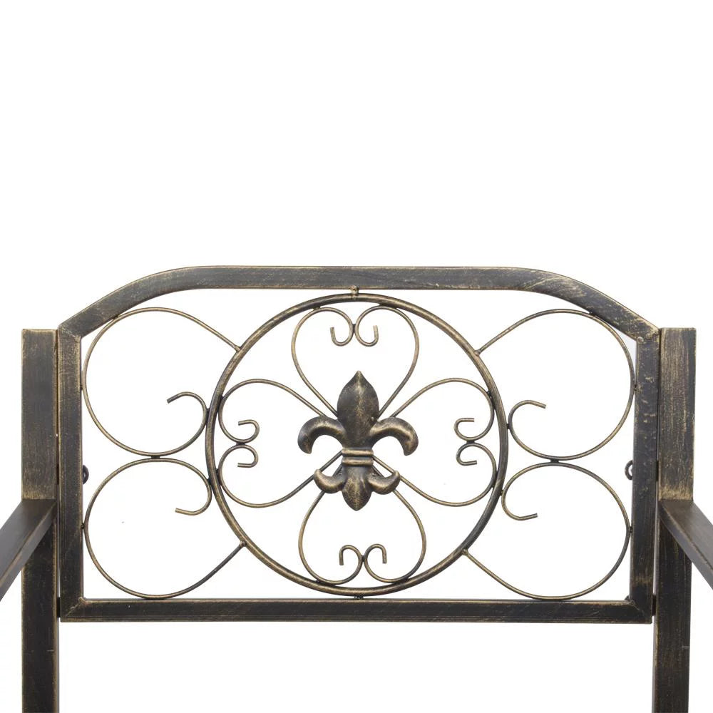Metal Manual Rocking Chair Q1403