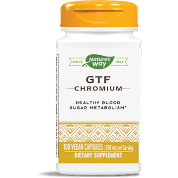 Chromium GTF 200 mcg 100 caps T602665