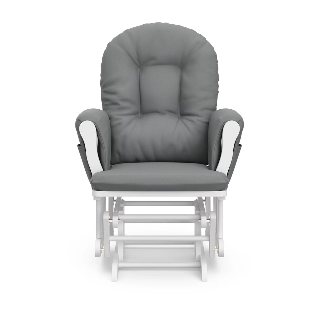 White Glider and Ottoman V10019