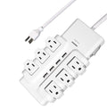 6 Outlet Surge Protector with 4 USB Ports K96564