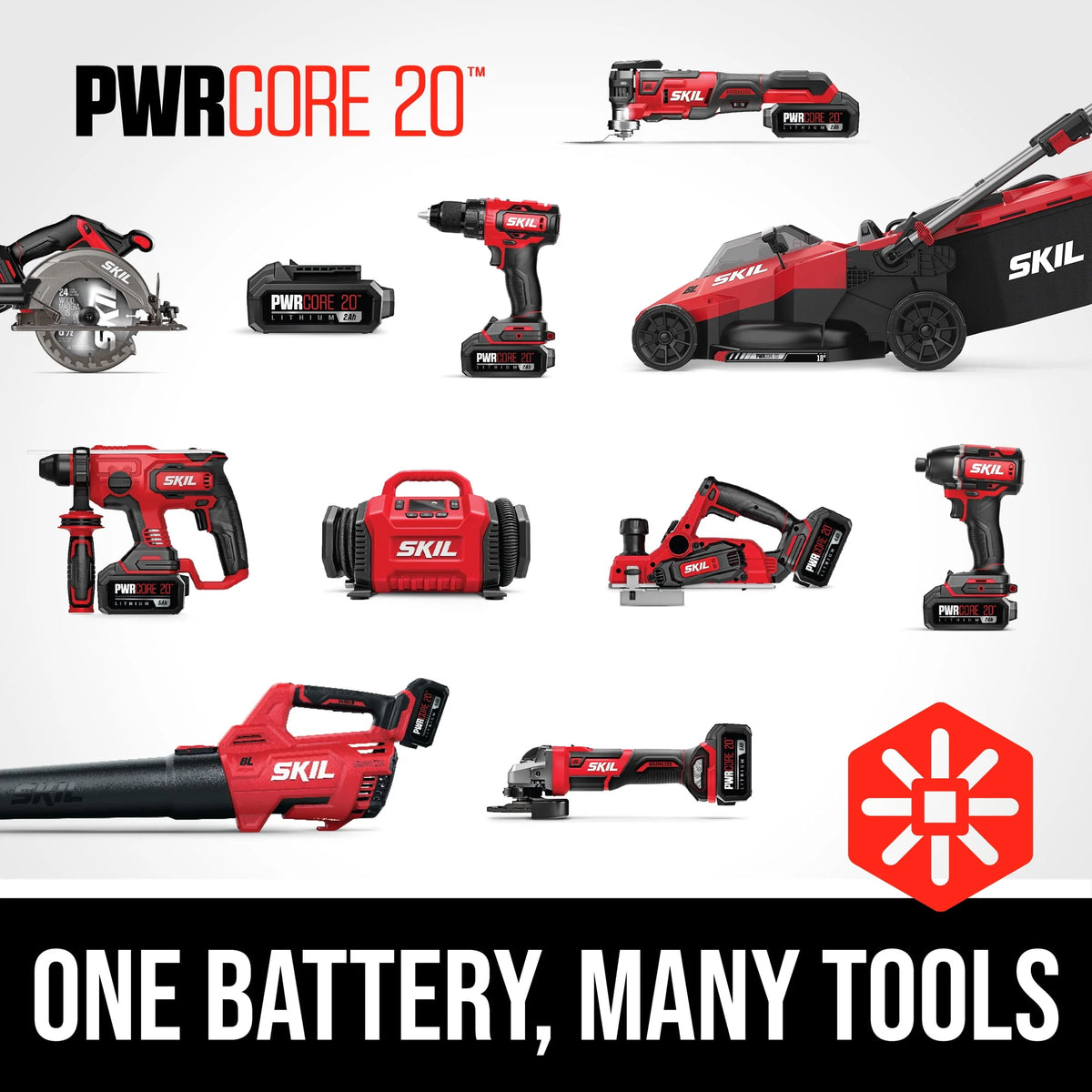 20V Brushless String Trimmer & Leaf Blower Combo Kit A527