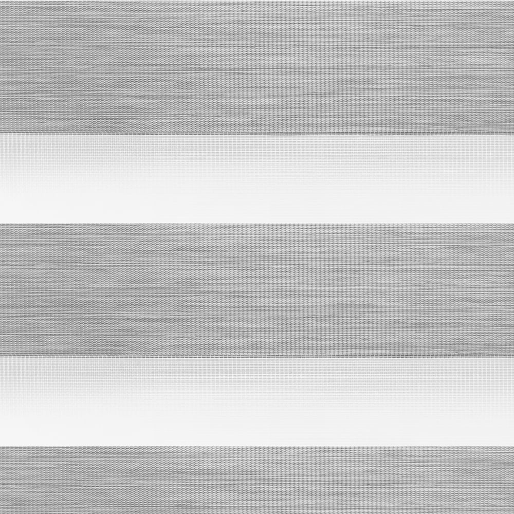 Light Filtering Cord-Free Zebra Blinds Grey 34" x72" C217066